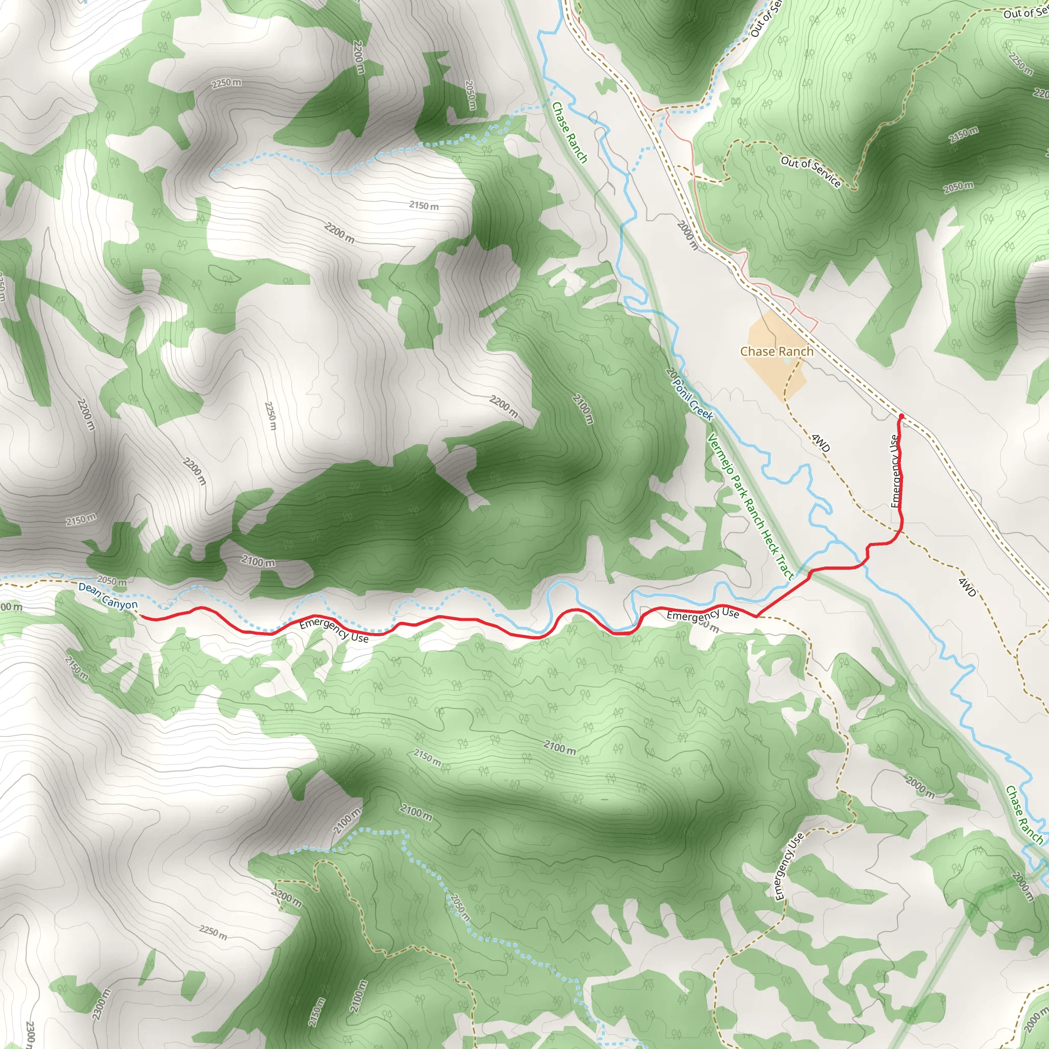 Dean Heck Camp via Emergency Use mobile static map