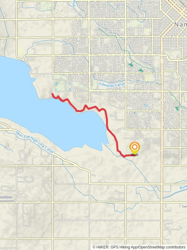 East SHoreline Trail - Lake Lowell