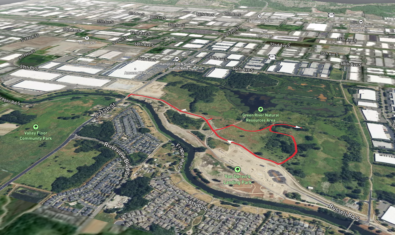 Green River Natural Resources Area Loop