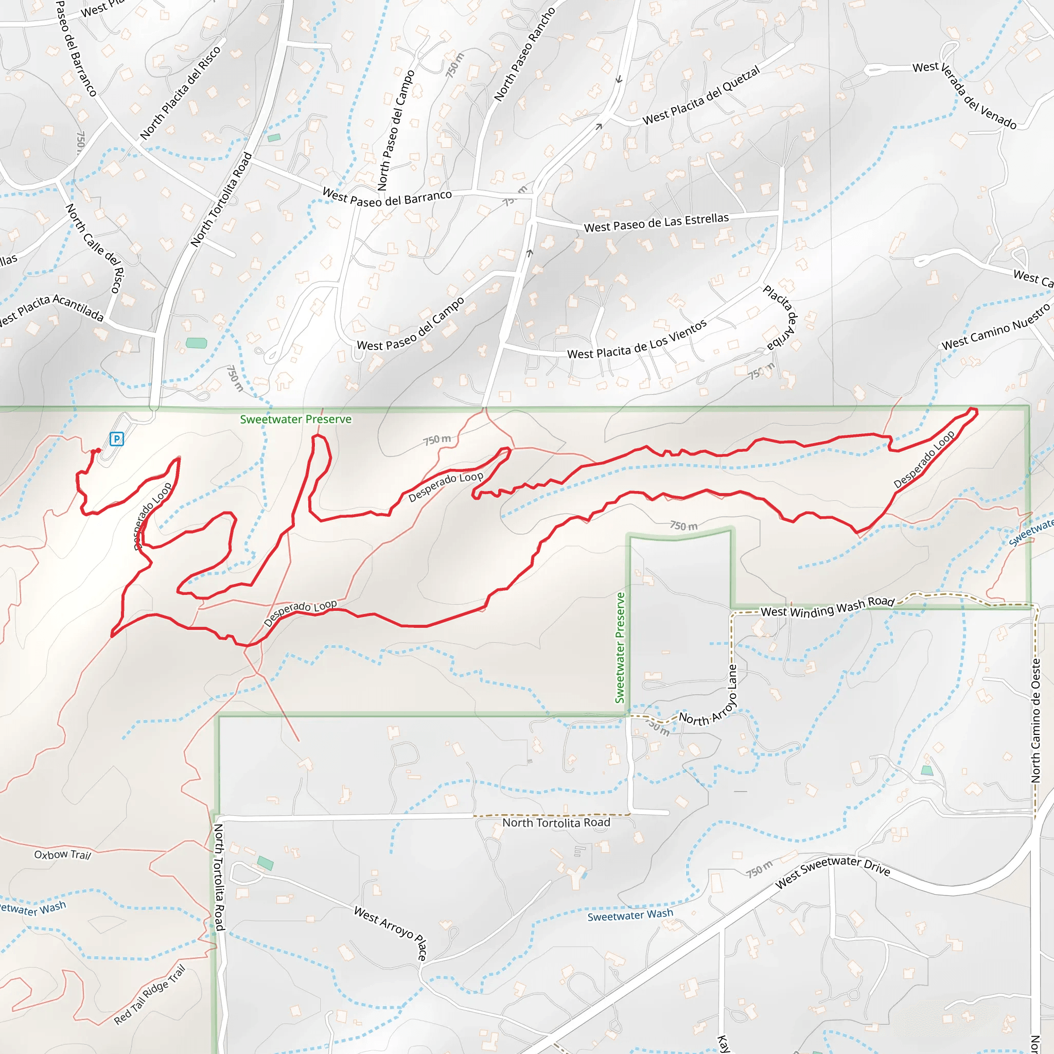 Desperado Loop mobile static map