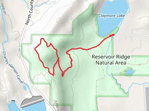 Michaud and North Loop Trail