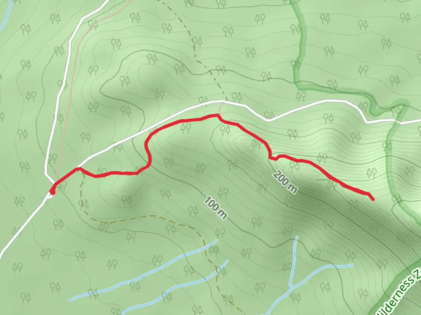 An image depicting the trail Vereker Outlook Walk and its surrounding area.