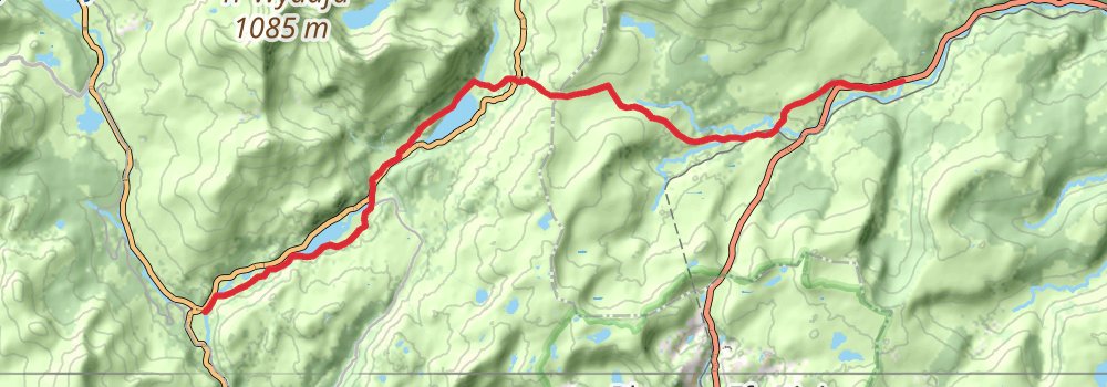 Snowdonia Way stage 4 Map