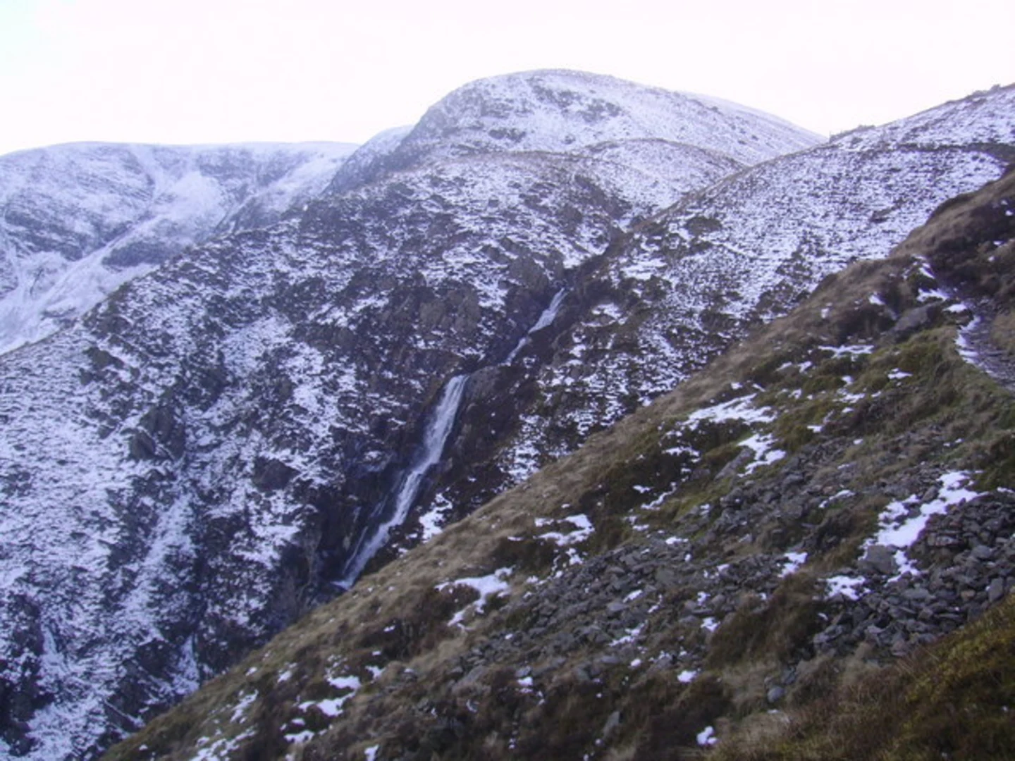 An image depicting the trail Cautley Spout Tongue, The Calf and Red Gill Beck and its surrounding area.