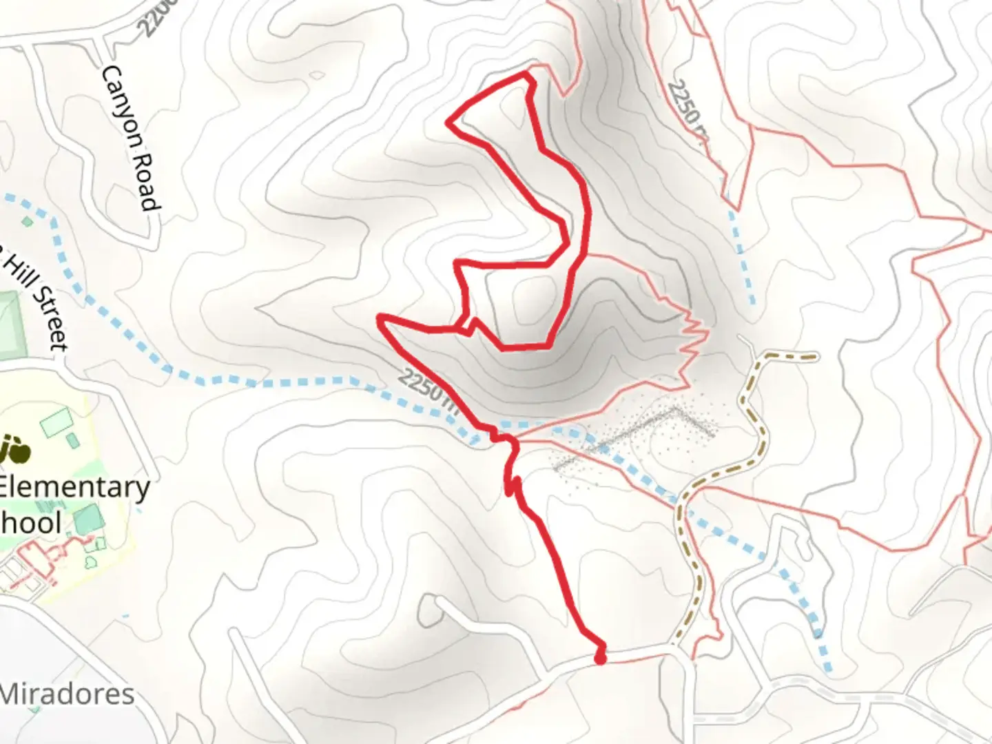 An image depicting the trail Dorothy Stewart Loop Trail and its surrounding area.