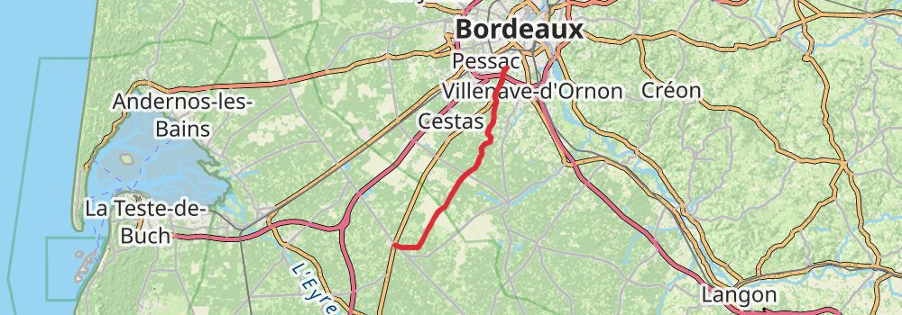 GR 655 Via Turonensis stage 62 Map