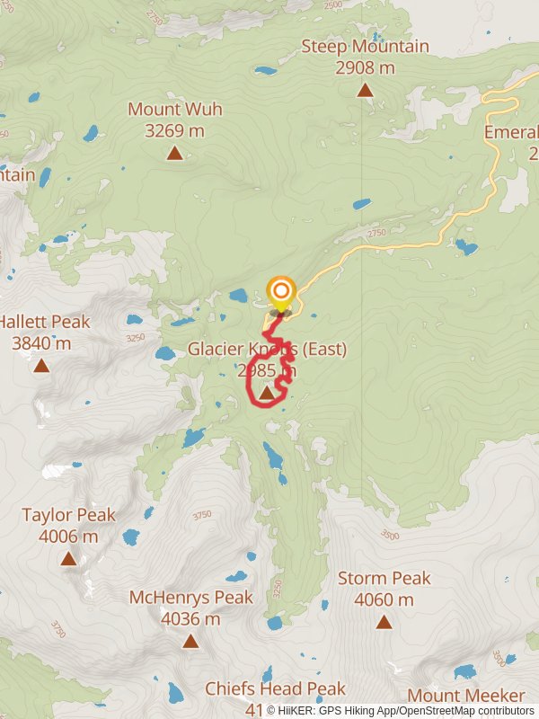 Glacier Gorge and Fire Loop Trail