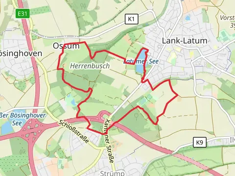 Herrenbusch and Latumer See Loop