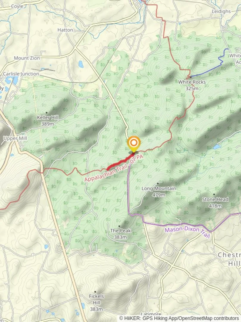 An image depicting the trail Rocky Ridge and its surrounding area.