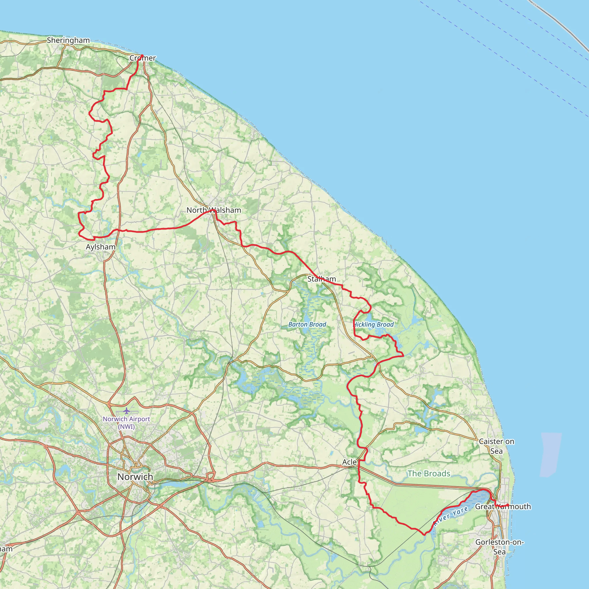 Weavers Way mobile static map