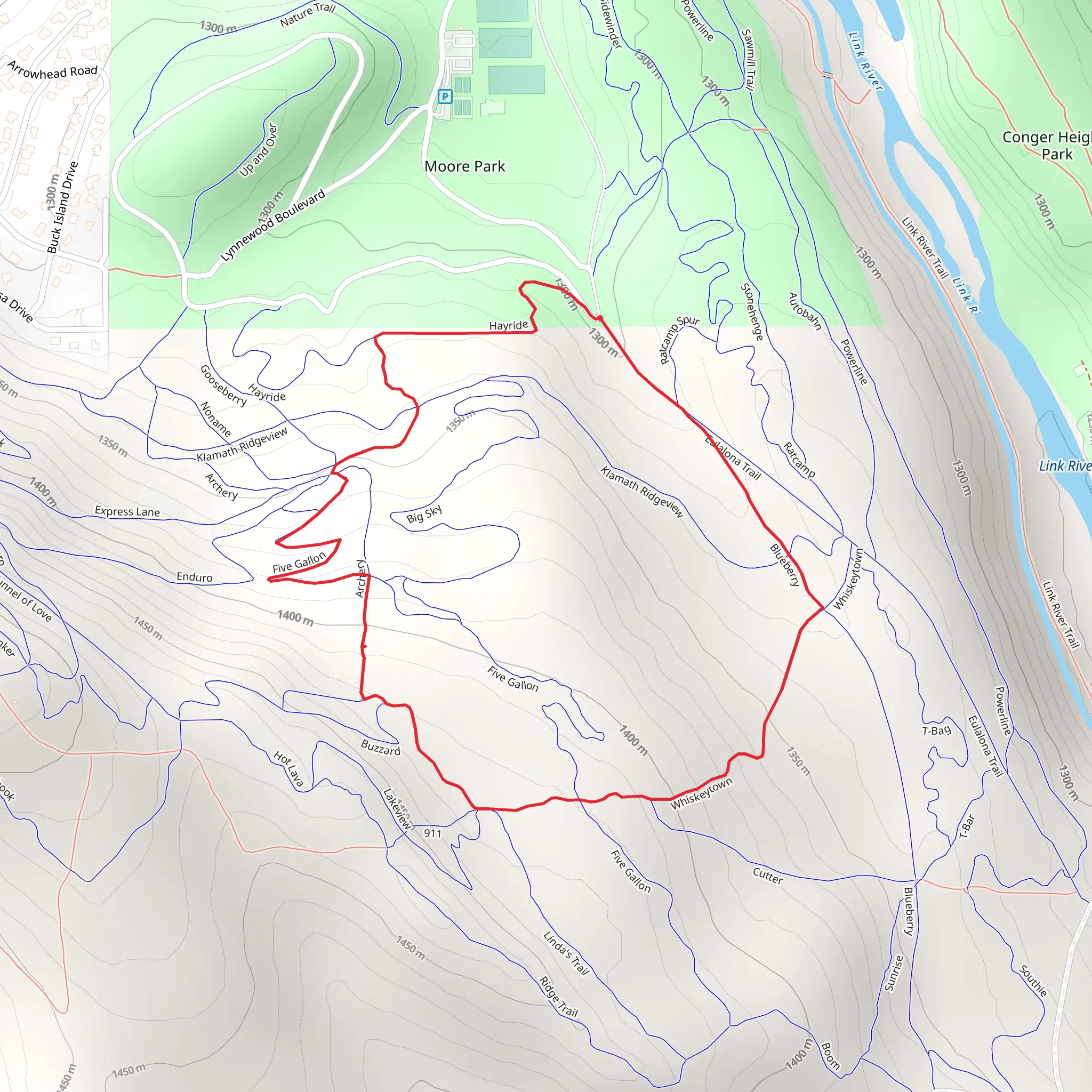 Moore Park - South Loop mobile static map
