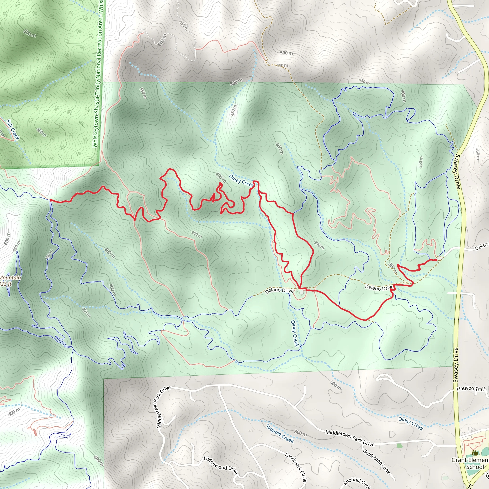 Escalator - Meiner's Loop mobile static map