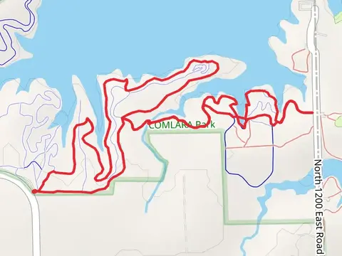 Trail 4, White Oak and Fisherman's Loop Trail