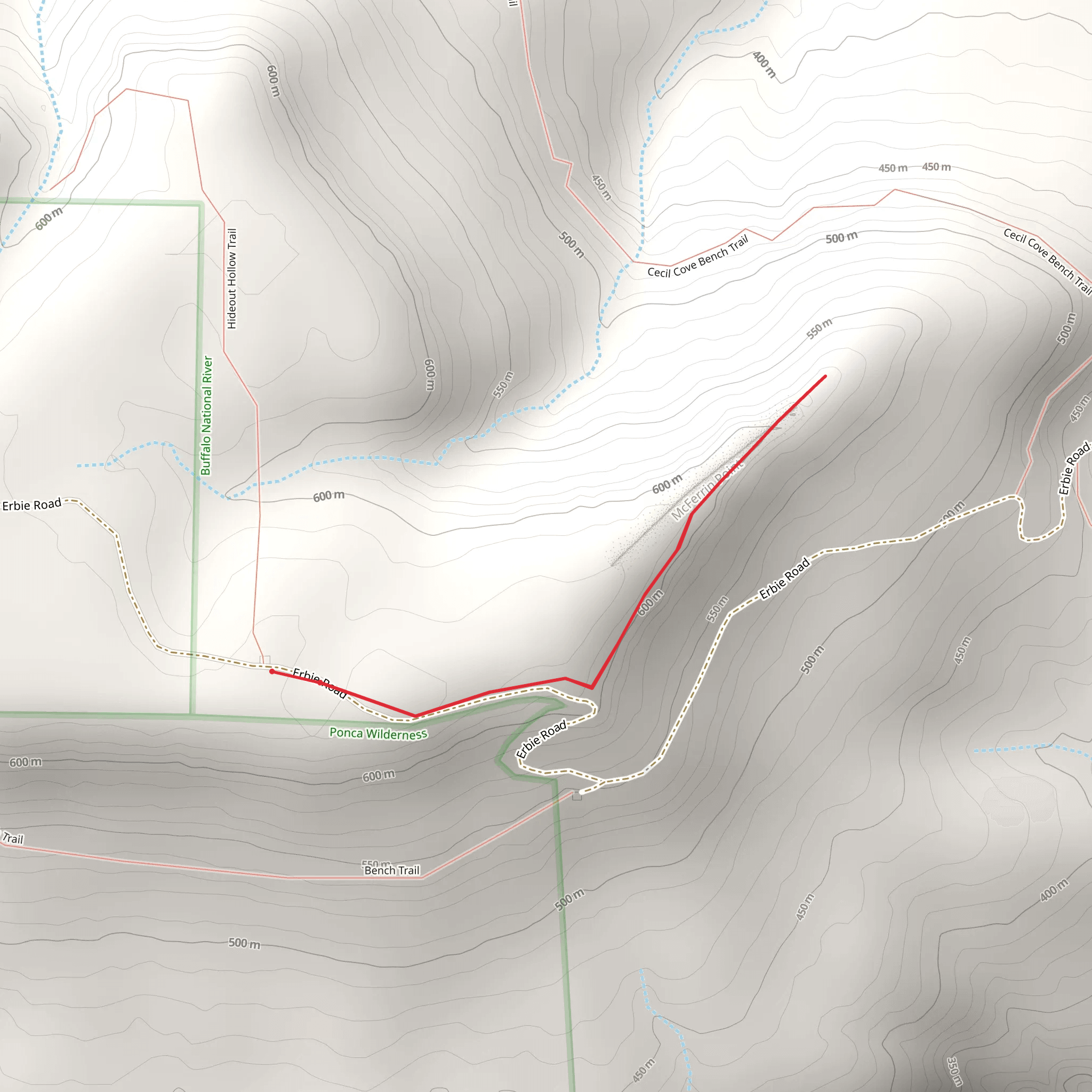 Mc Fernn Point mobile static map