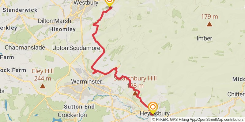 Wessex Ridgeway stage 4 Map