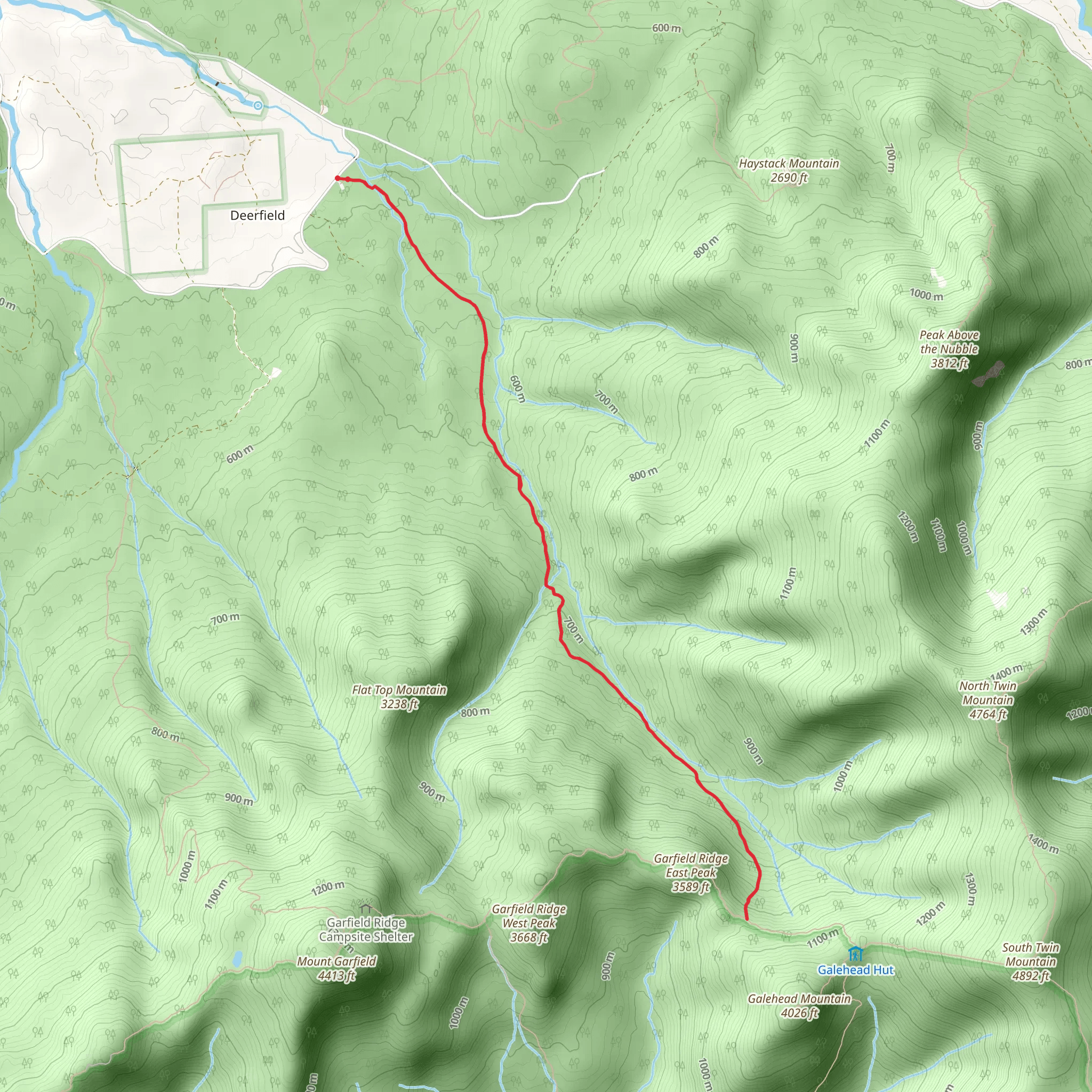 Gale River Trail mobile static map