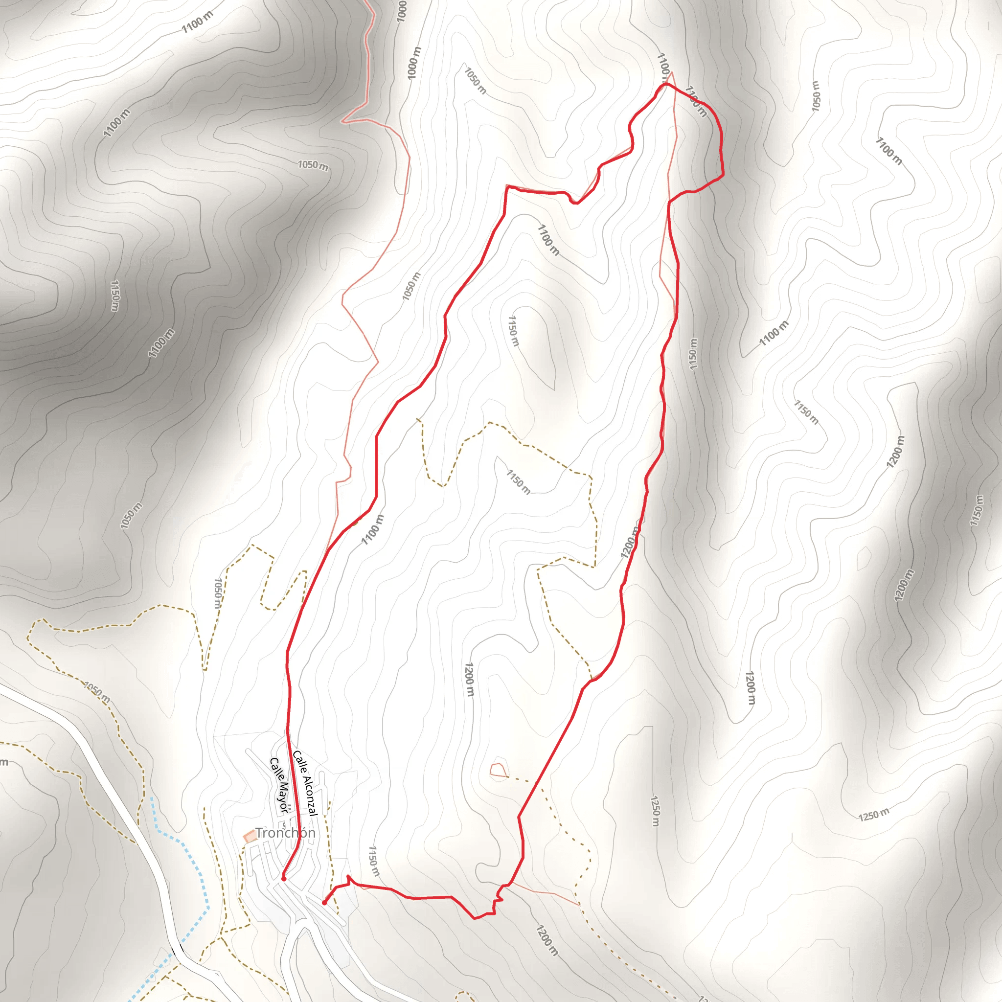 Tour of the Hermitages of Tronchón PR TE 74 mobile static map