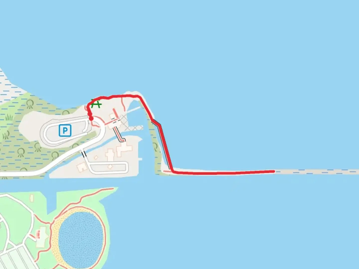 An image depicting the trail Southwest 328th Street and its surrounding area.