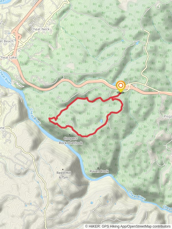 Parking Area, Rock City and Roadside Loop Trail