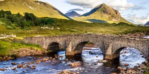An image depicting the trail Famous Highland Drove Walk and its surrounding area.
