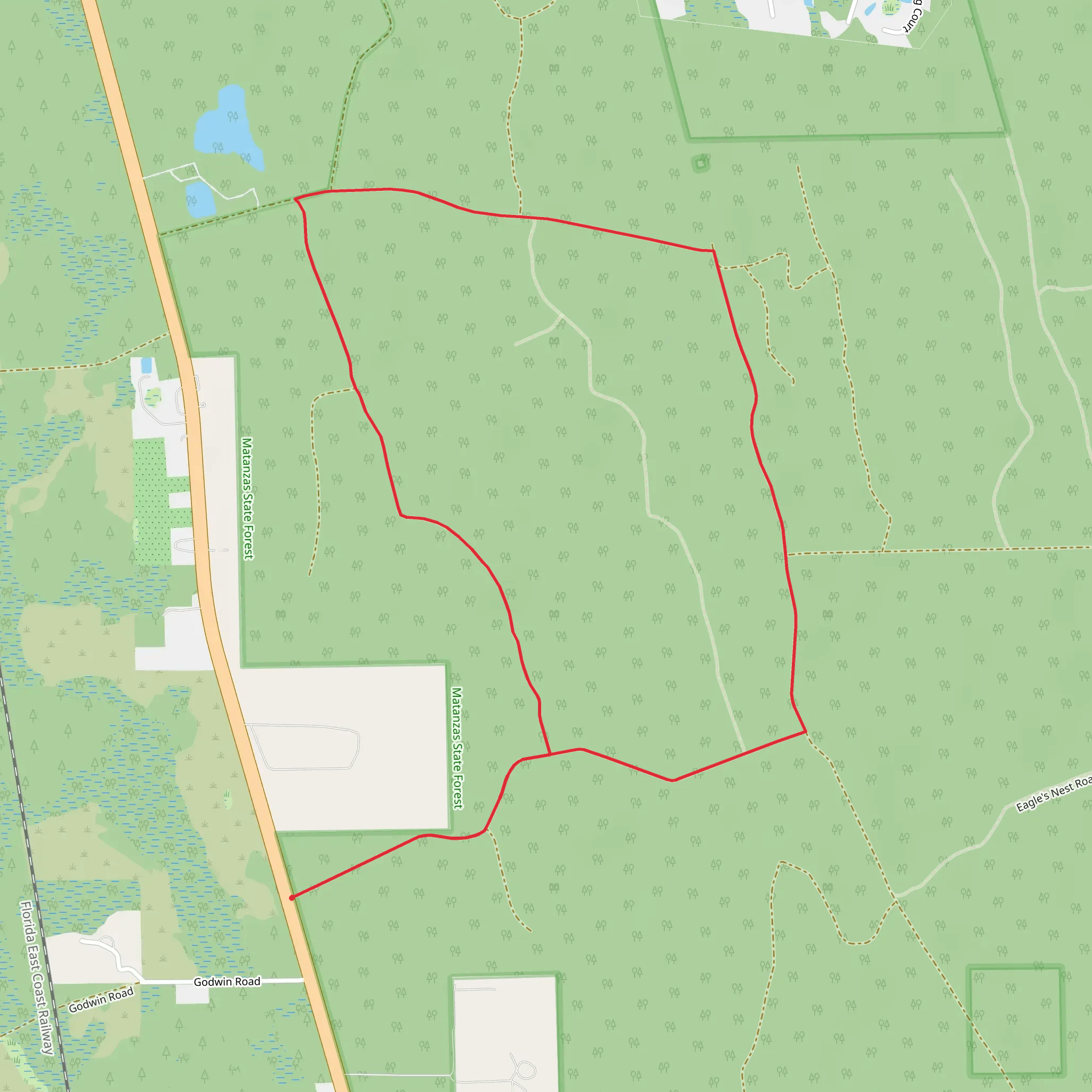 Godwin Road Loop mobile static map