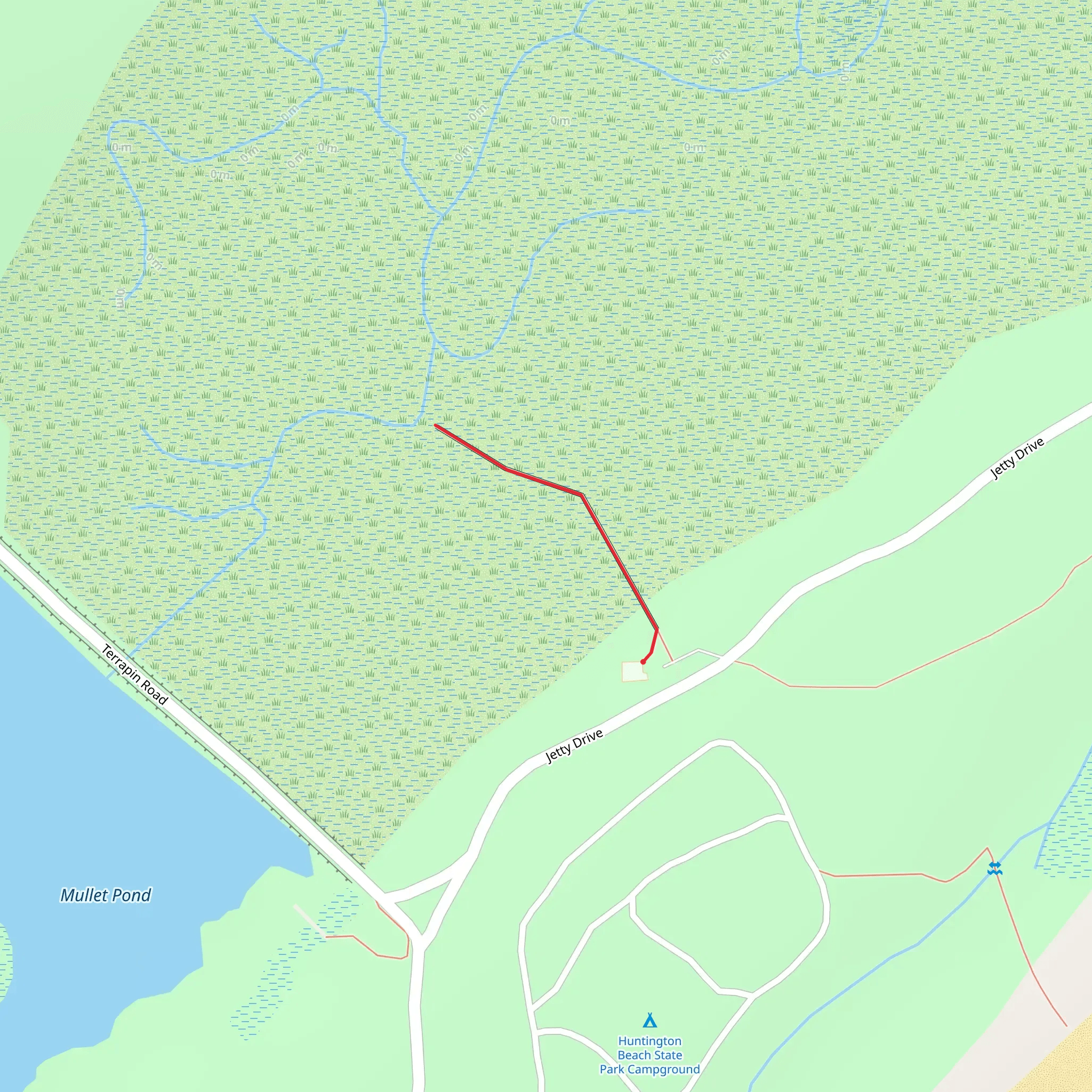 Jetty Drive mobile static map