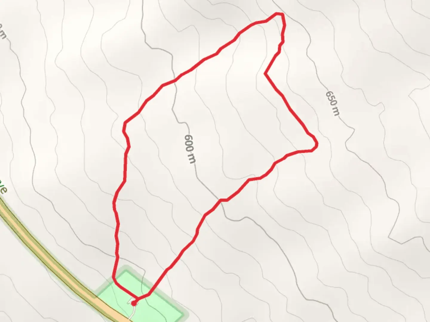 An image depicting the trail Manuka Natural Area Reserve Nature Loop Trail and its surrounding area.