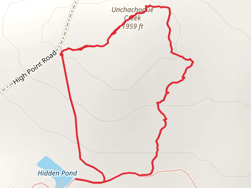 Hidden Pond and Unchachogue Creek Loop