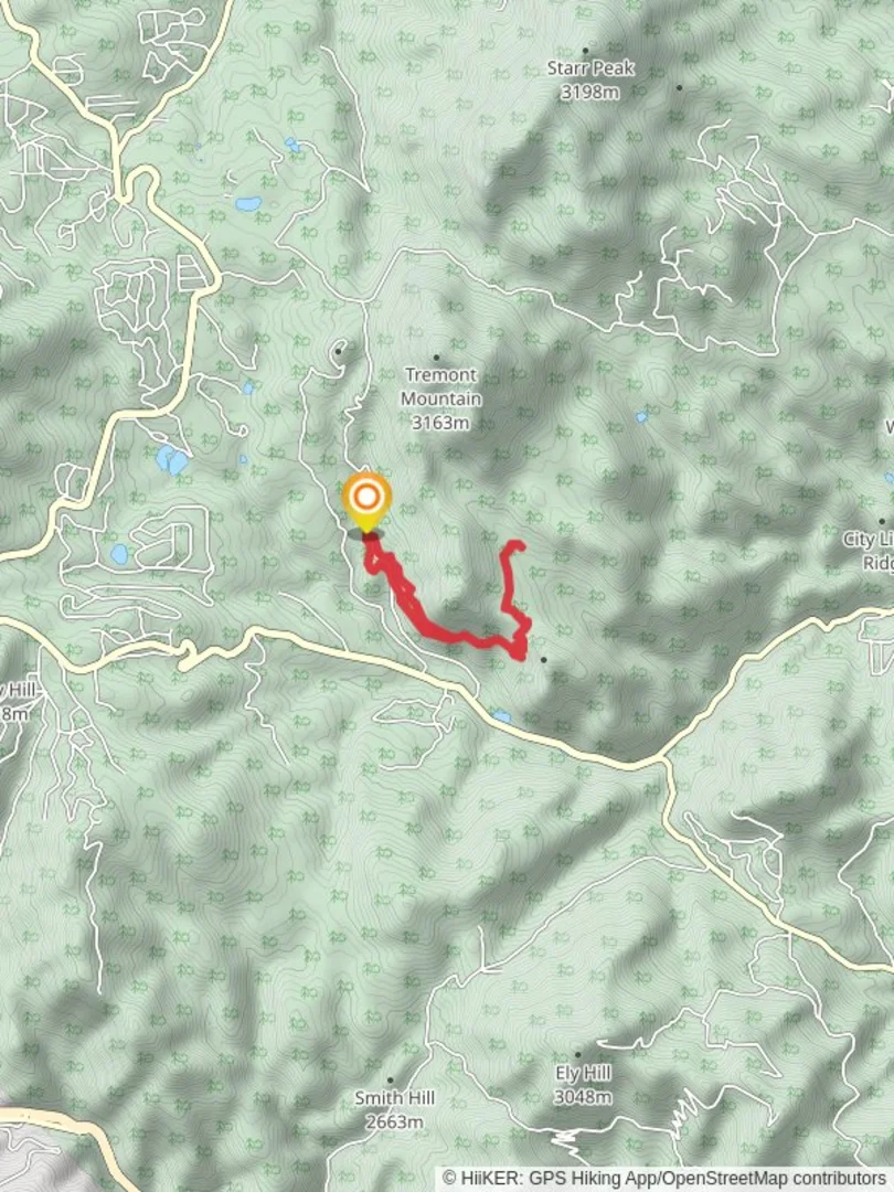An image depicting the trail Mule Deer, Upper and Lower Mule Deer Loop Trail and its surrounding area.