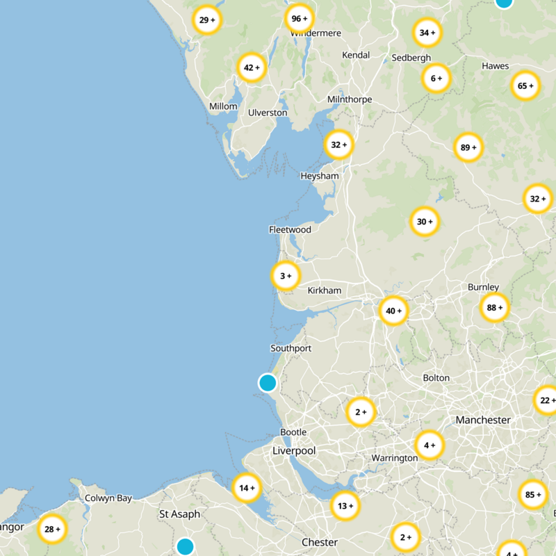 Blackpool Static Map
