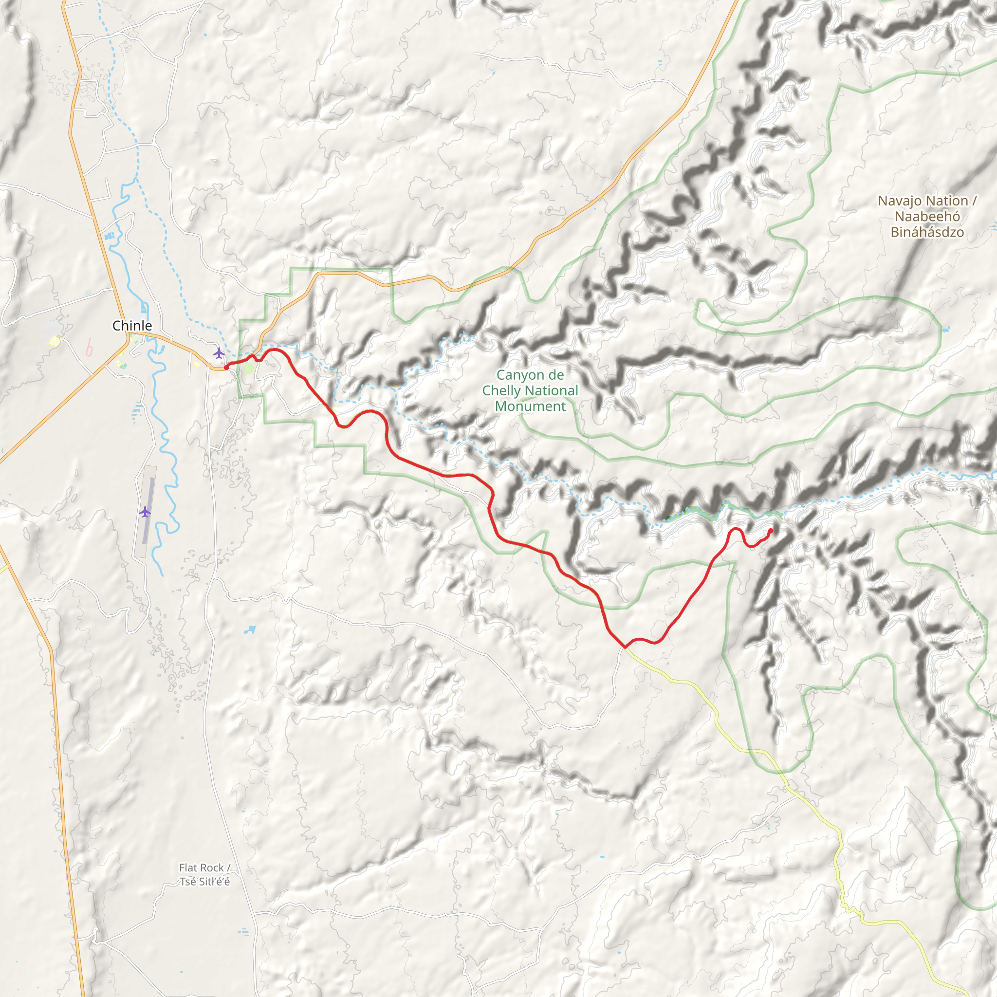 South Rim Drive mobile static map