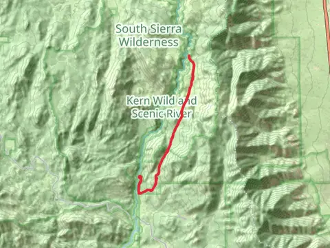 Wildrose Trail Out and Back