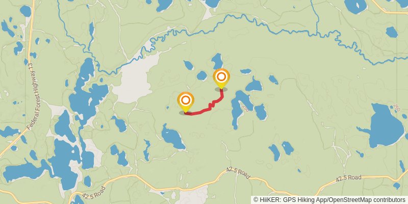 Pine Marten Run Trail alt 3 Map