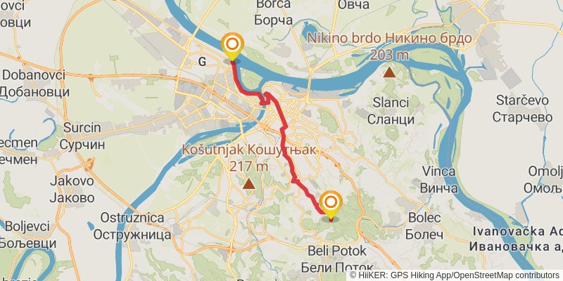 Sultans Trail stage 48 Map