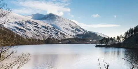 An image depicting the trail Thirlmere Loop and its surrounding area.