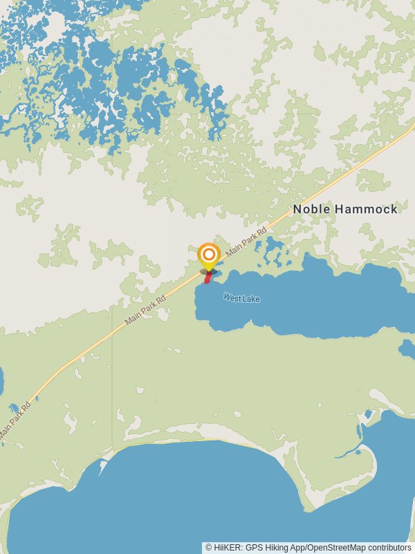 West Lake Loop Trail mobile static map