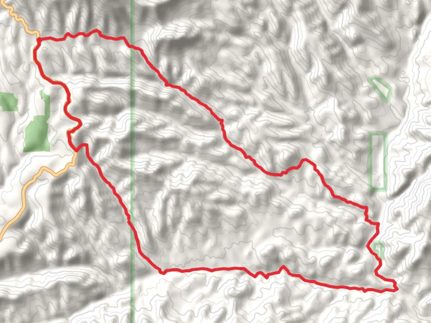 An image depicting the trail Raspberry and Blue River Trail and its surrounding area.