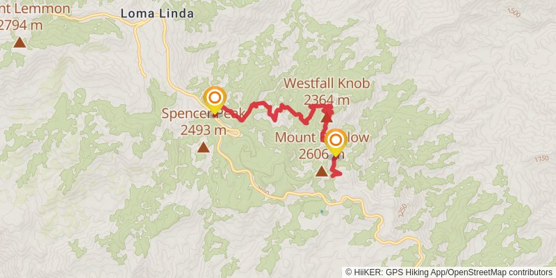 Butterfly Trail stage 2 Map