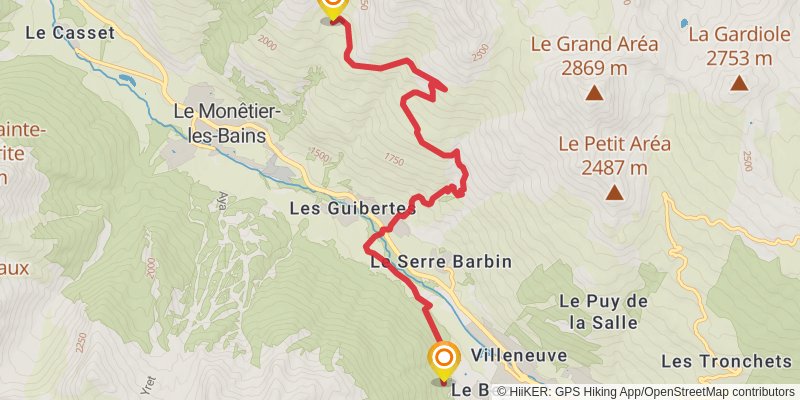 GR 50 stage 6 Map