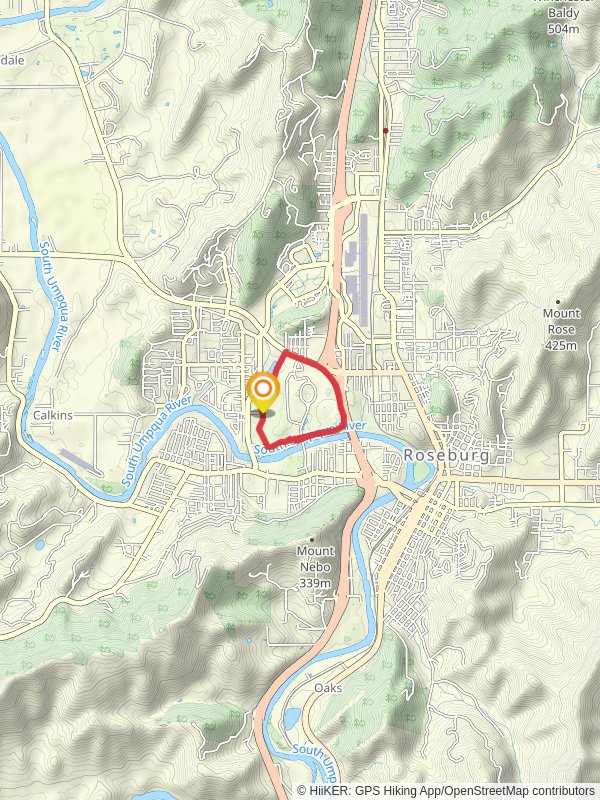 Stewart Park and riverfront Park Loop