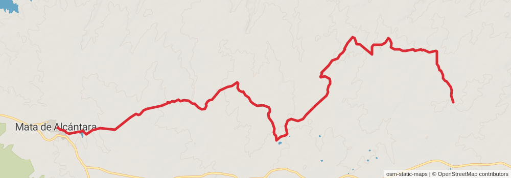 GR 113 Camino Natural del Tajo stage 44 Map
