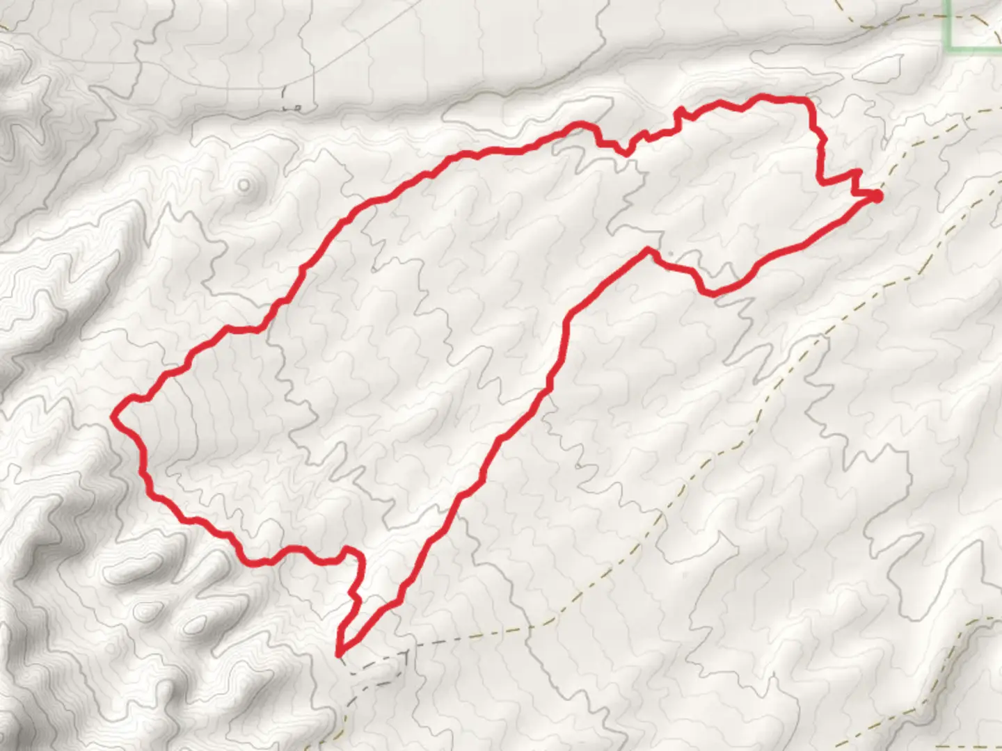 An image depicting the trail Cottonwood Loop Trail and its surrounding area.