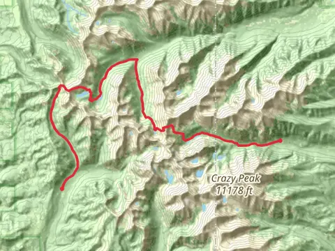 Crazy Mountains Traverse