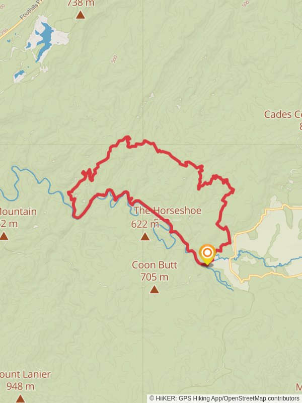 Abrams Falls Trail and Cooper Road Trail Loop