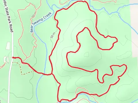 Bear Swamp Trail and Saponi Loop Trail