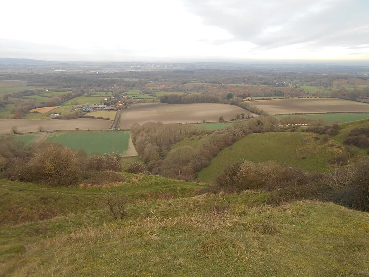 An image depicting the trail River Arun and Camp Hill Loop via South Down Way and its surrounding area.