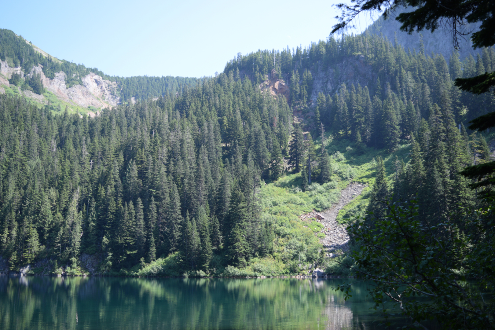 An image depicting the trail Annette Lake Trail and its surrounding area.