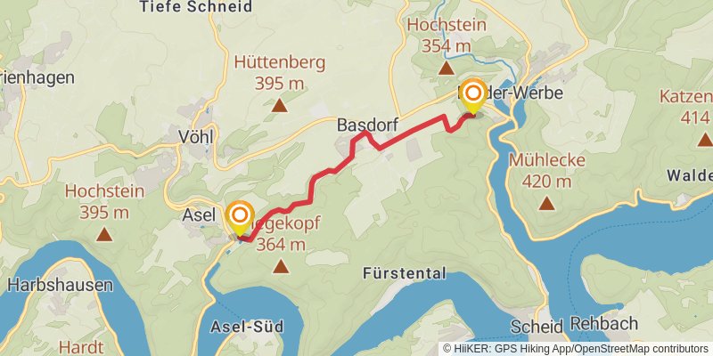 Urwaldsteig alt 3 Map