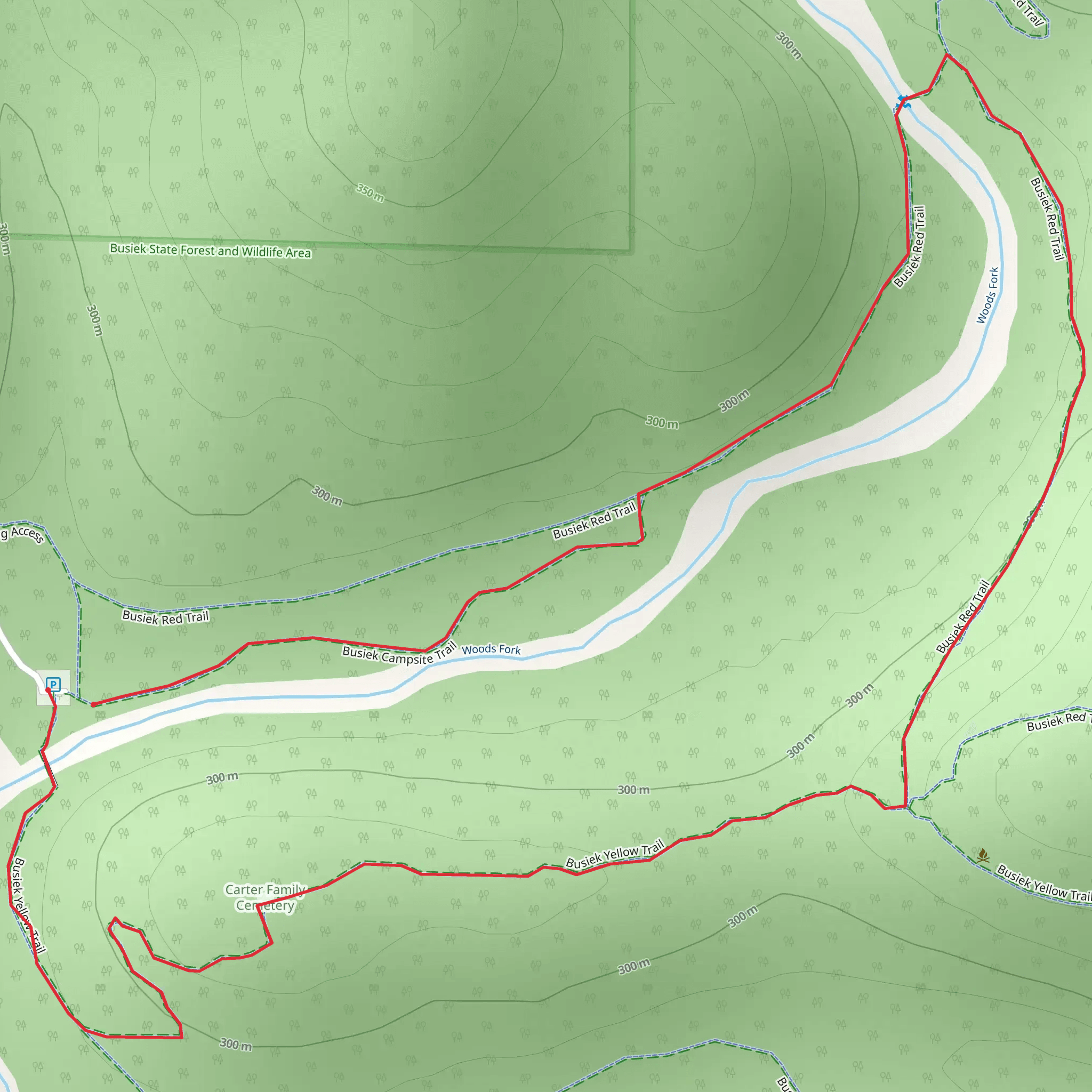 Busiek Loop mobile static map