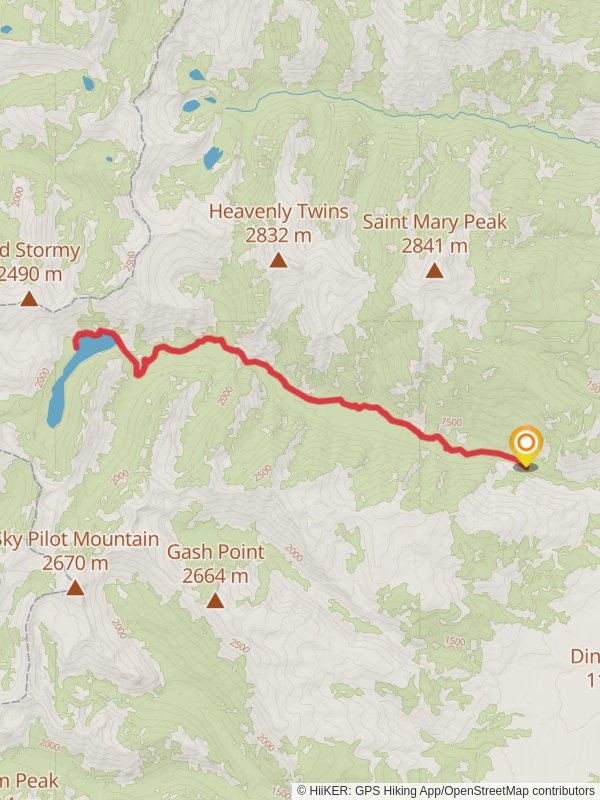 Big Creek Lakes and Big Creek Trail